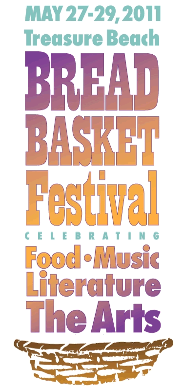 Poster for Treasure Beach Bread Basket Festival May 27 - 29, 2011